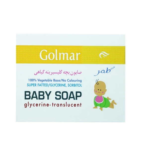 صابون بچه گلمر مدل گلیسیرینه وزن 85 گرم