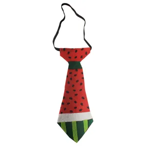 کراوات تزیینی طرح شب یلدا مدل هندوانه 3