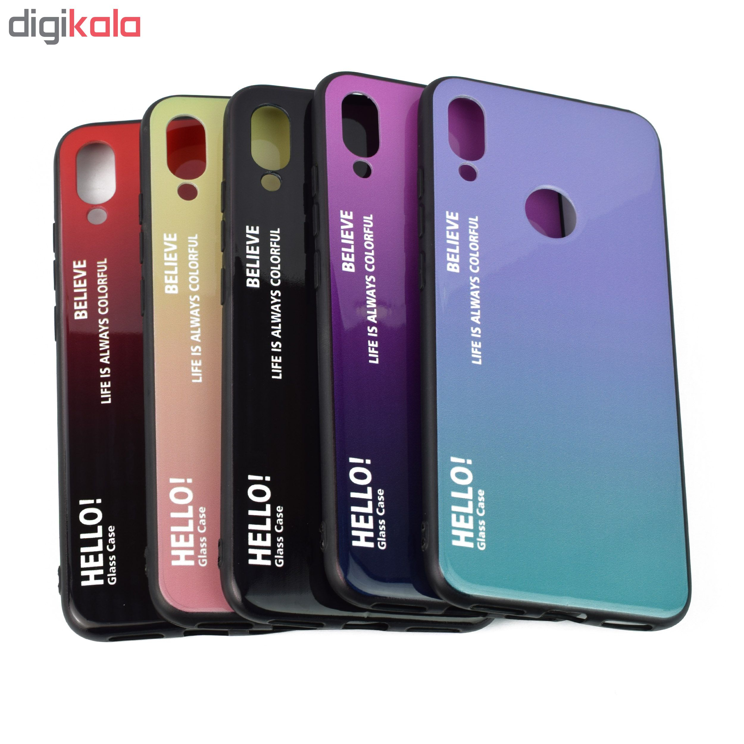 کاور مدل HEL20 مناسب برای گوشی موبایل شیائومی Redmi Note 7