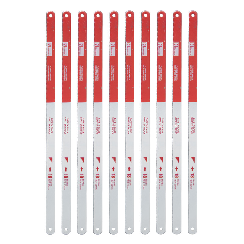 تیغه کمان اره آهن بر نامسون مدل 1010 مجموعه 10 عددی تیغه کمان اره آهن بر نامسون مدل 1010 مجموعه 10 عددی