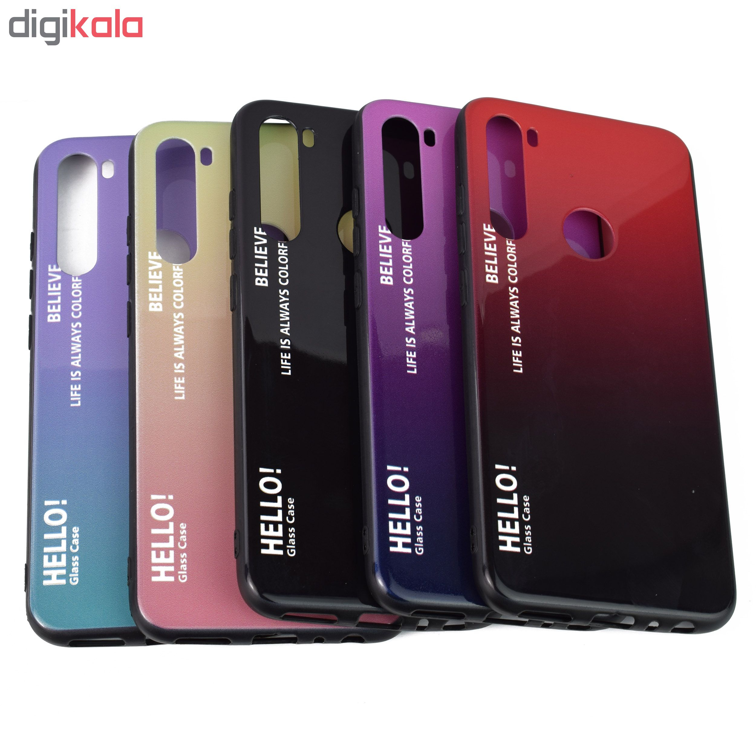 کاور مدل HEL20 مناسب برای گوشی موبایل شیائومی Redmi Note 8