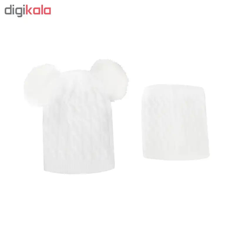 ست کلاه و شال گردن بافتنی کد 20721-2P-SF