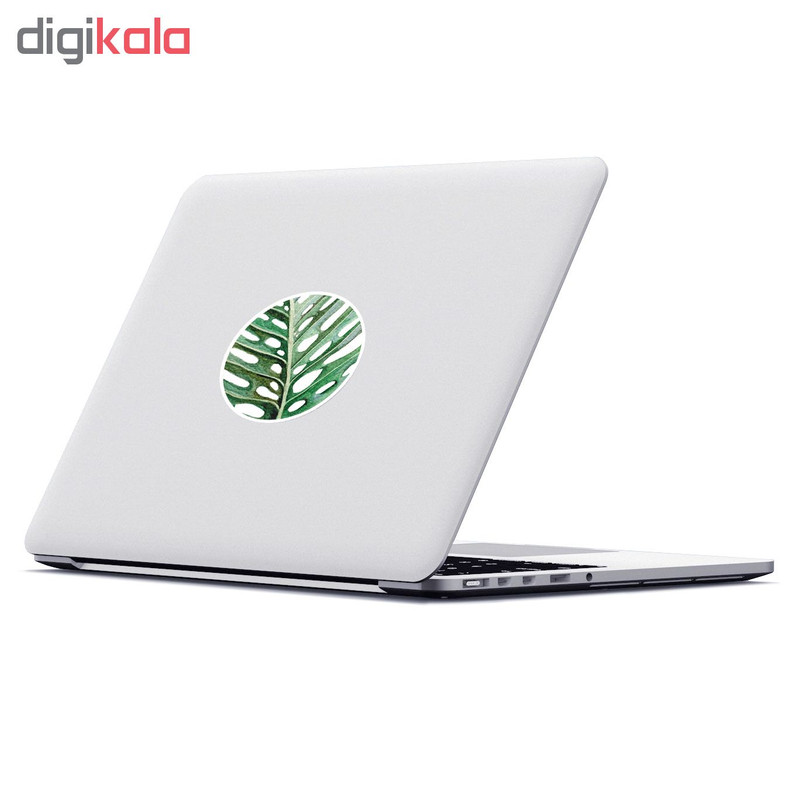 استیکر لپ تاپ ماسا دیزاین طرح برگ انجیر مدل STK359