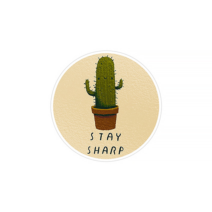 استیکر لپ تاپ ماسا دیزاین طرح کاکتوس مدل STK360