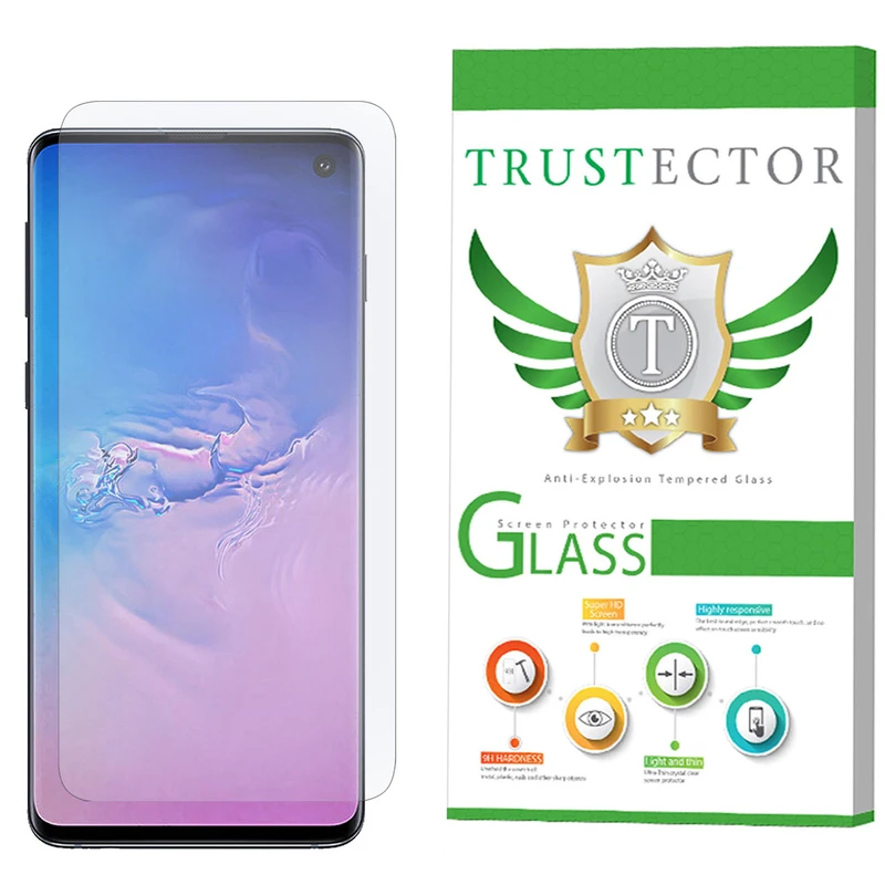 محافظ صفحه نمایش یووی لایت تراستکتور مدل UVT مناسب برای گوشی موبایل سامسونگ Galaxy S10