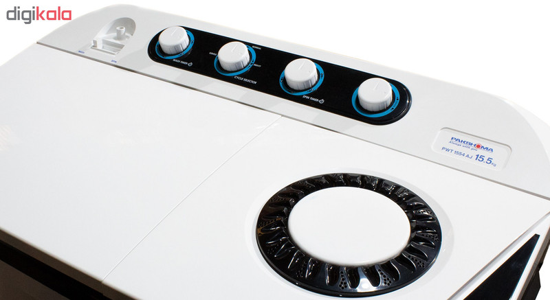 ماشین لباسشویی پاکشوما مدل PWT-1554AJ ظرفیت 15.5 کیلوگرم