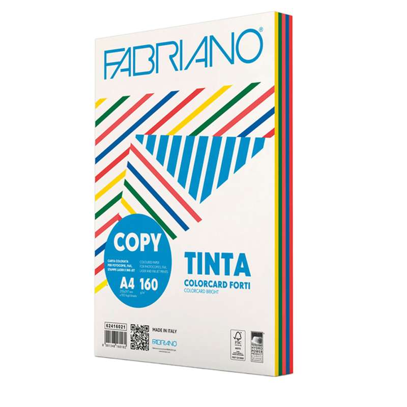 مقوا رنگی فابریانو مدل TintaForti سایز 30x21 سانتی متر بسته 100 عددی مقوا رنگی فابریانو مدل TintaForti سایز 30x21 سانتی متر بسته 100 عددی