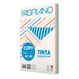 مقوا رنگی فابریانو مدل TintaTenui سایز 30x21 سانتی متر بسته 100 عددی