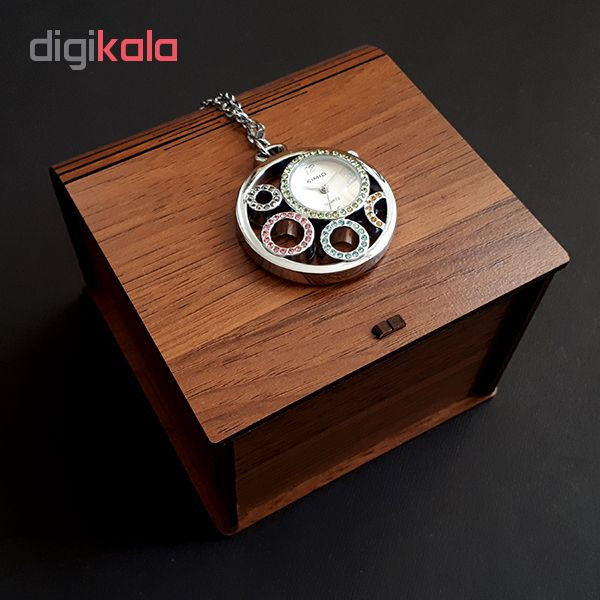 گردنبند ساعتی دخترانه کیمیو کد 6670 گردنبند ساعتی دخترانه کیمیو کد 6670