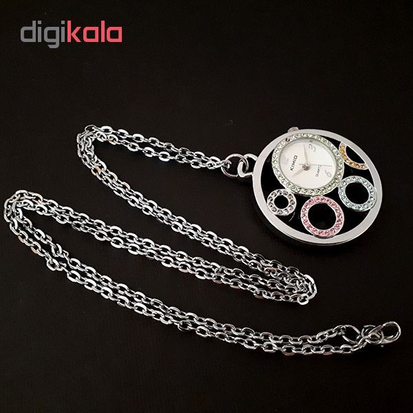 گردنبند ساعتی دخترانه کیمیو کد 6670 گردنبند ساعتی دخترانه کیمیو کد 6670