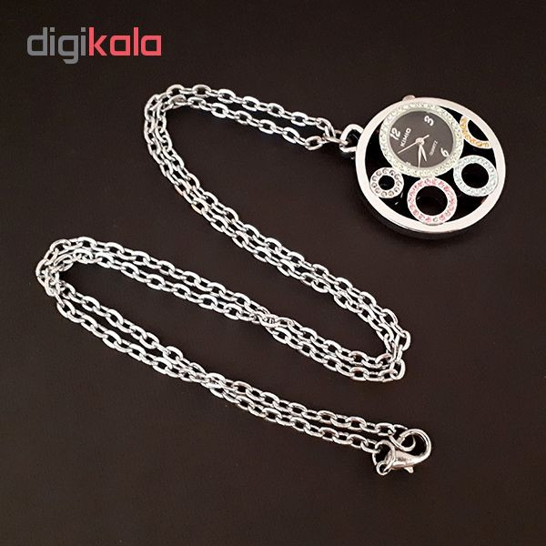 گردنبند ساعتی دخترانه کیمیو کد 6671