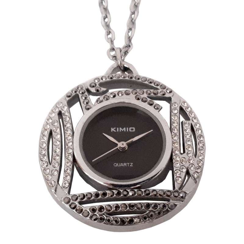 گردنبند ساعتی دخترانه کیمیو کد 6673 گردنبند ساعتی دخترانه کیمیو کد 6673