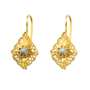 گوشواره طلا  18 عیار زنانه کد EA182