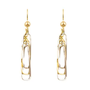 گوشواره طلا  18 عیار زنانه کد EA185