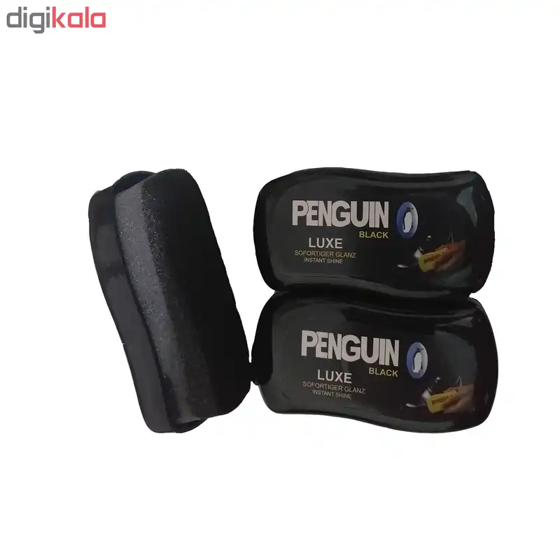 واکس کفش پنگوئن مدل لوکس کد 98 بسته 3 عددی