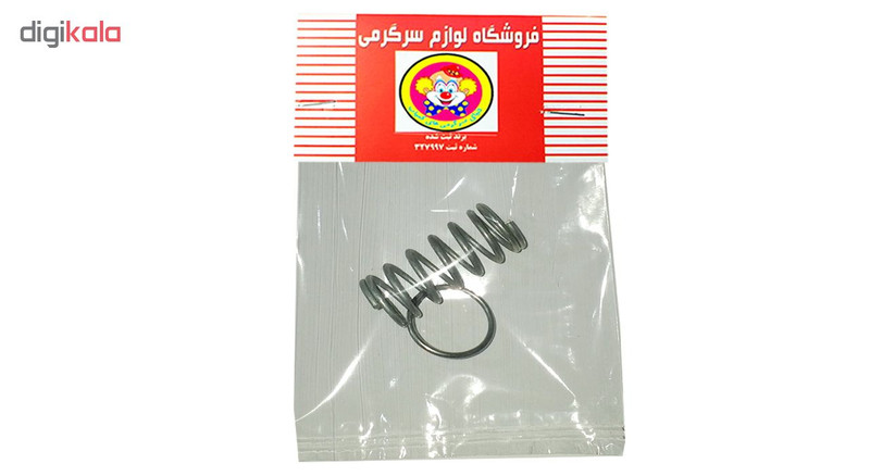 ابزار شعبده بازی دنیای سرگرمی های کمیاب طرح حلقه و فنر جادویی مدل DSK1940