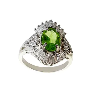 انگشتر نقره زنانه  کد 2050