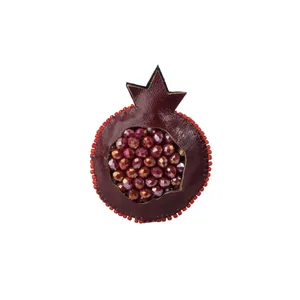 سنجاق سینه طرح انار کد SH-18