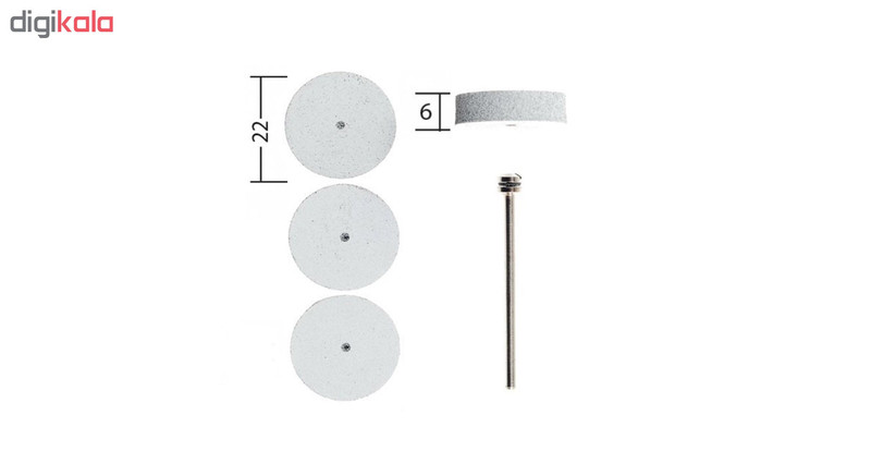 مجموعه 4 عددی دیسک سنگ زنی پروکسون کد 28296