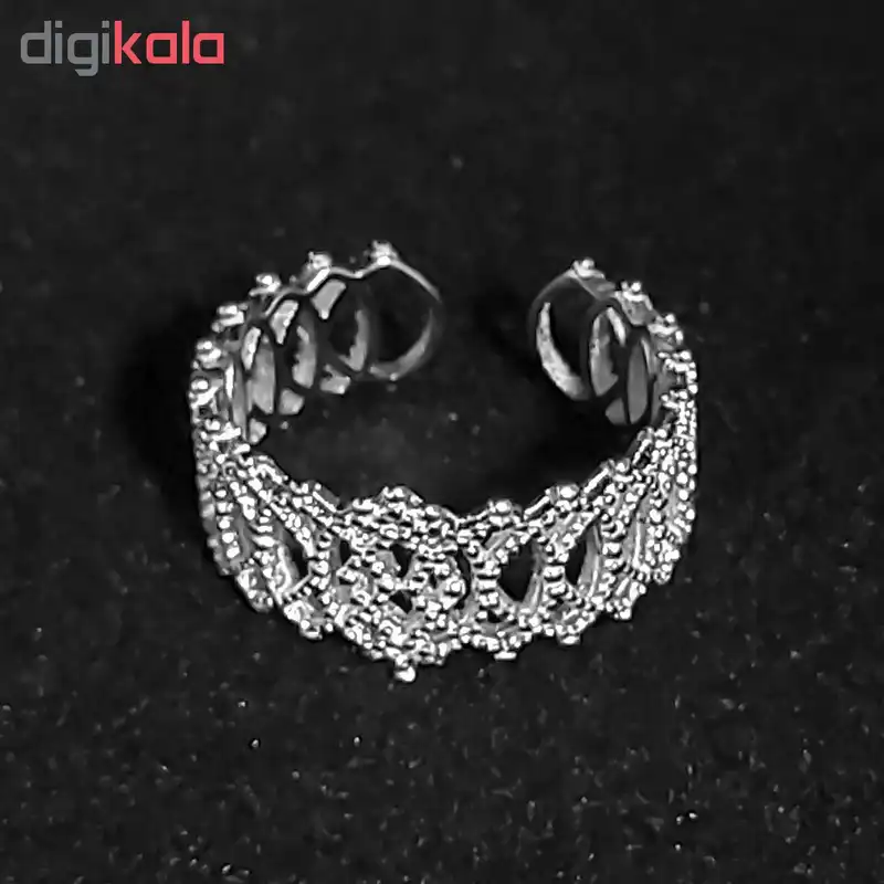 انگشتر نقره زنانه اقلیمه کد AN104