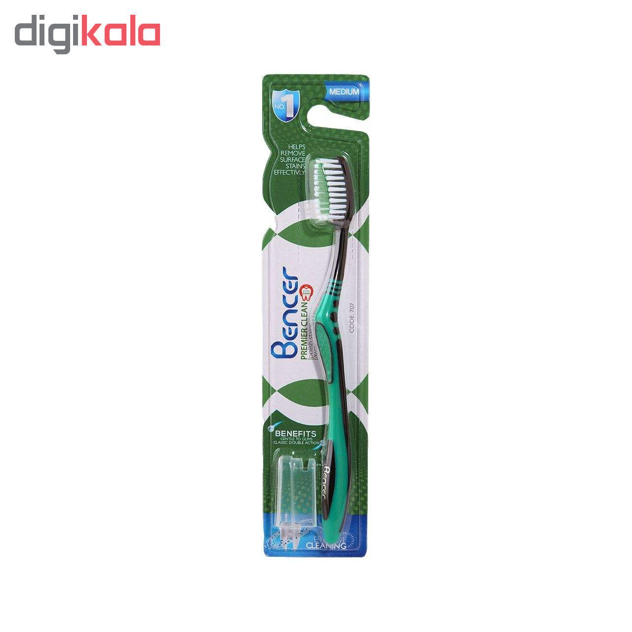 مسواک بنسر مدل Premier Clean با برس متوسط