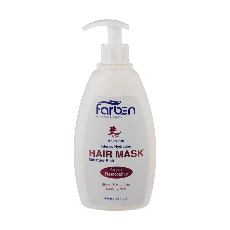ماسک مو آرگان فاربن مدل Moisture Rich حجم 400 میلی لیتر