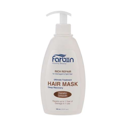 ماسک مو کراتین فاربن مدل Deep Recovery حجم 400 میلی لیتر