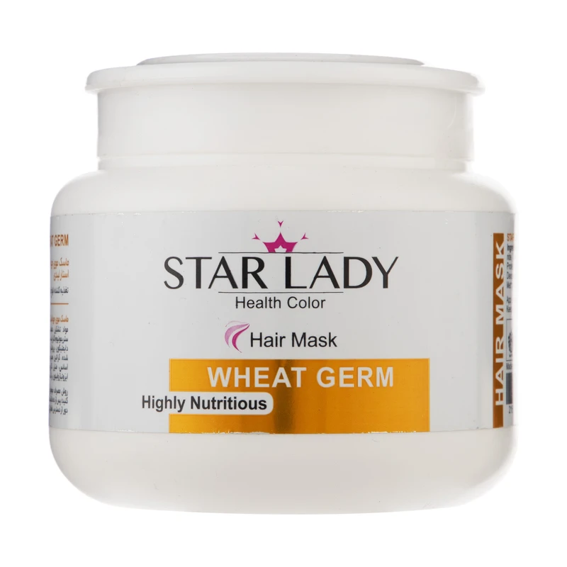 ماسک مو استار لیدی مدل Wheat Germ حجم 500 میلی لیتر