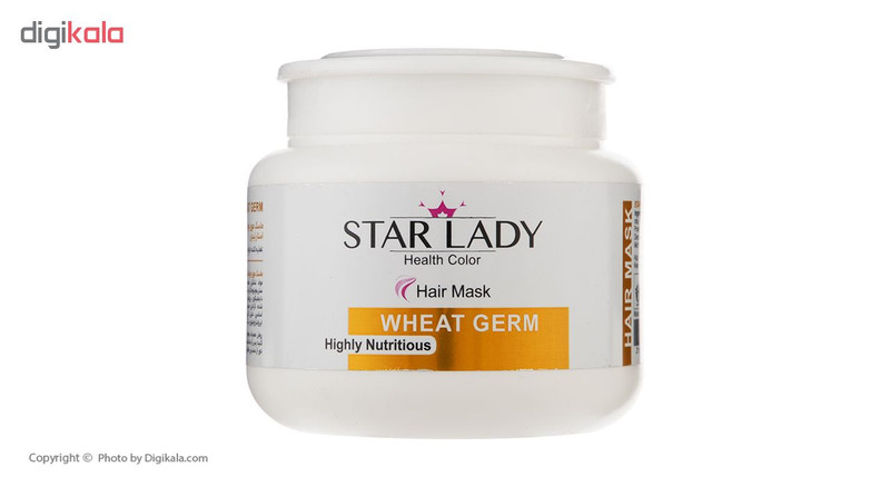 ماسک مو استار لیدی مدل Wheat Germ حجم 500 میلی لیتر