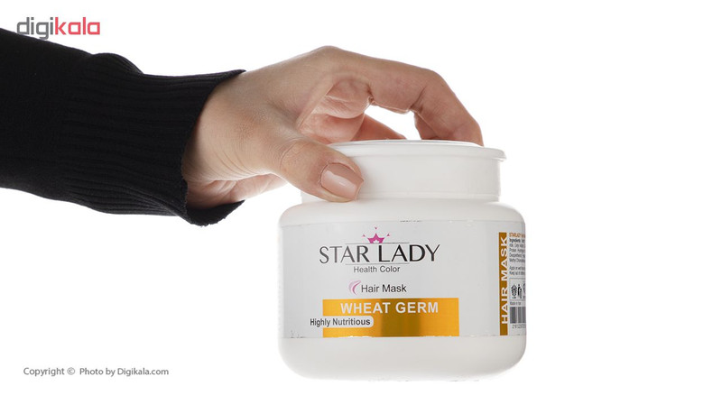 ماسک مو استار لیدی مدل Wheat Germ حجم 500 میلی لیتر