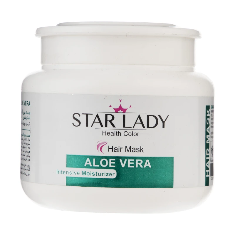 ماسک مو استار لیدی مدل Aloe Vera حجم 500 میلی لیتر
