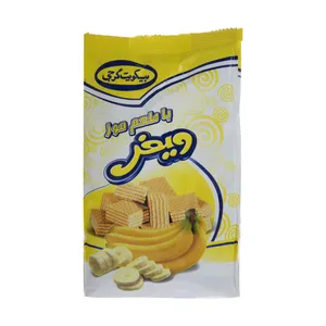 ویفر گرجی با طعم موز مقدار 100 گرم