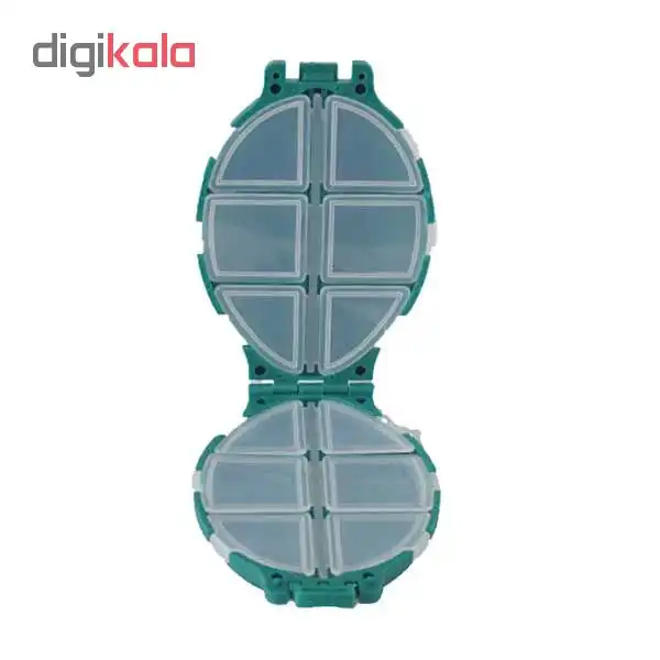 جعبه قلاب ماهیگیری طرح لاک پشت مدل L14