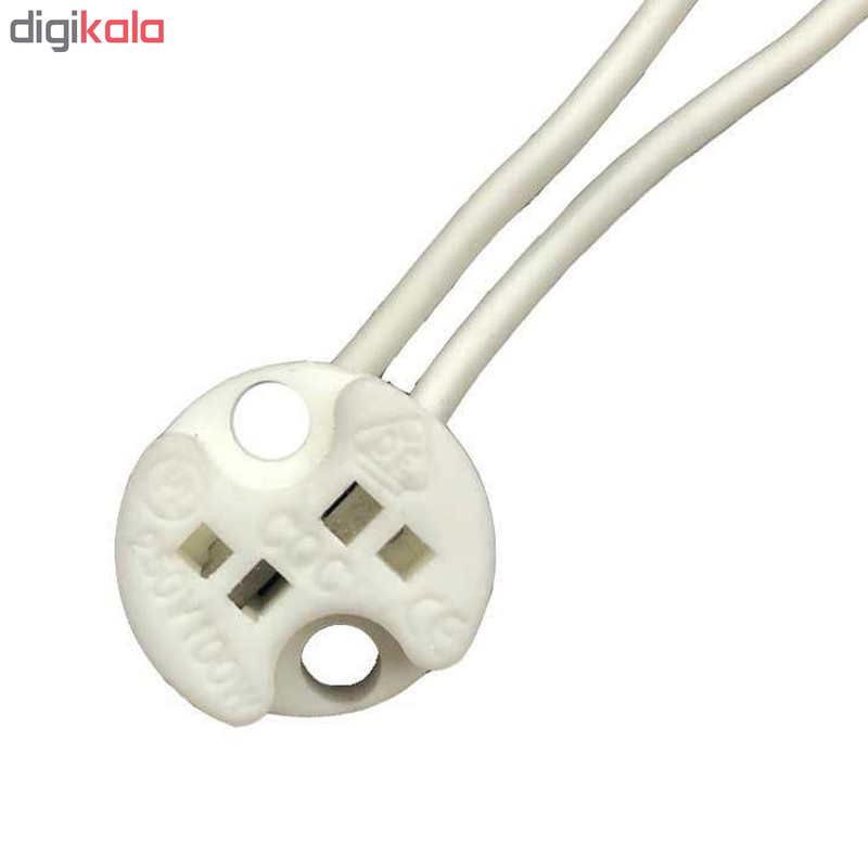 سوکت لامپ هالوژن پایه GU5.3 کد 01 بسته 50 عددی سوکت لامپ هالوژن پایه GU5.3 کد 01 بسته 50 عددی