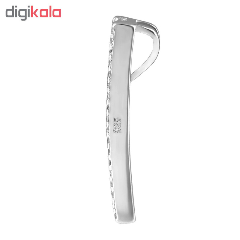 آویز گردنبند نقره زنانه اقلیمه کد VN432