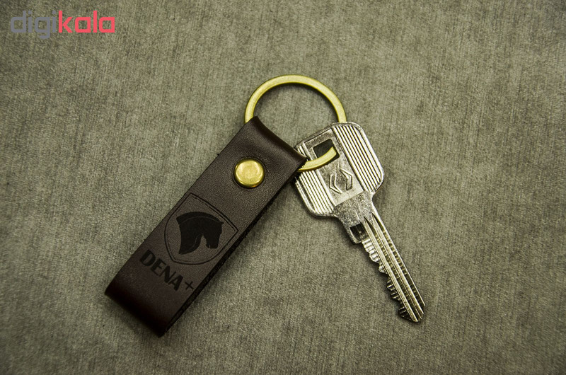 جاسوئیچی خودرو چرمینه اسپرت طرح دنا پلاس کد 41003A-B