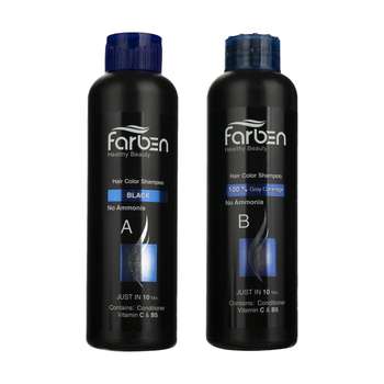 کرم، شامپو و اسپری رنگ مو