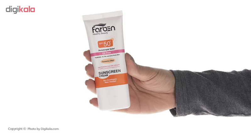 کرم ضد آفتاب رنگی فاربن مدل Non-Comedogenic حجم 50 میلی لیتر کرم ضد آفتاب رنگی فاربن مدل Non-Comedogenic حجم 50 میلی لیتر