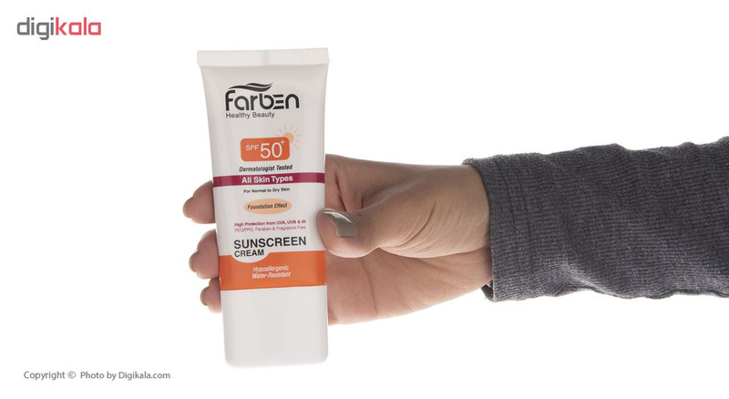کرم ضد آفتاب رنگی فاربن مدل Hypoallergenic حجم 50 میلی لیتر کرم ضد آفتاب رنگی فاربن مدل Hypoallergenic حجم 50 میلی لیتر