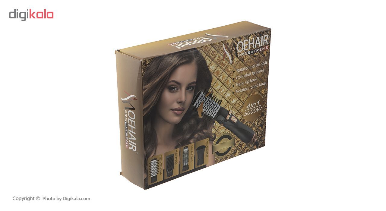 سشوار برس دار چرخشی موهیر مدل MO8 -  - 15