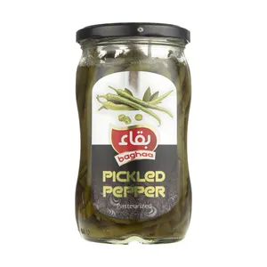 ترشی فلفل ویژه بقاء مقدار 620 گرم