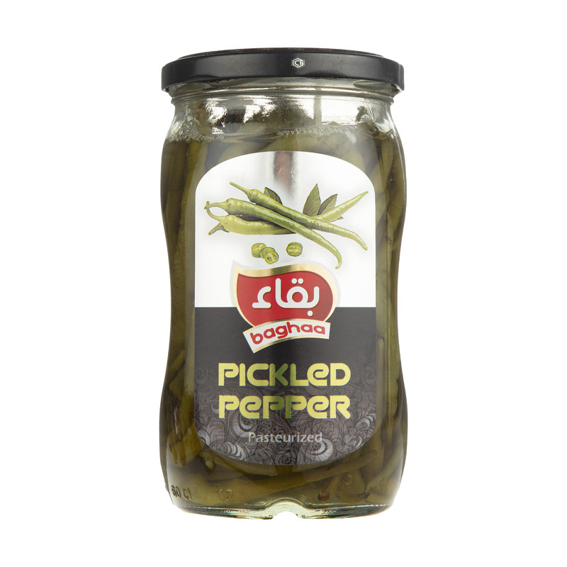 ترشی فلفل ویژه بقاء مقدار 620 گرم