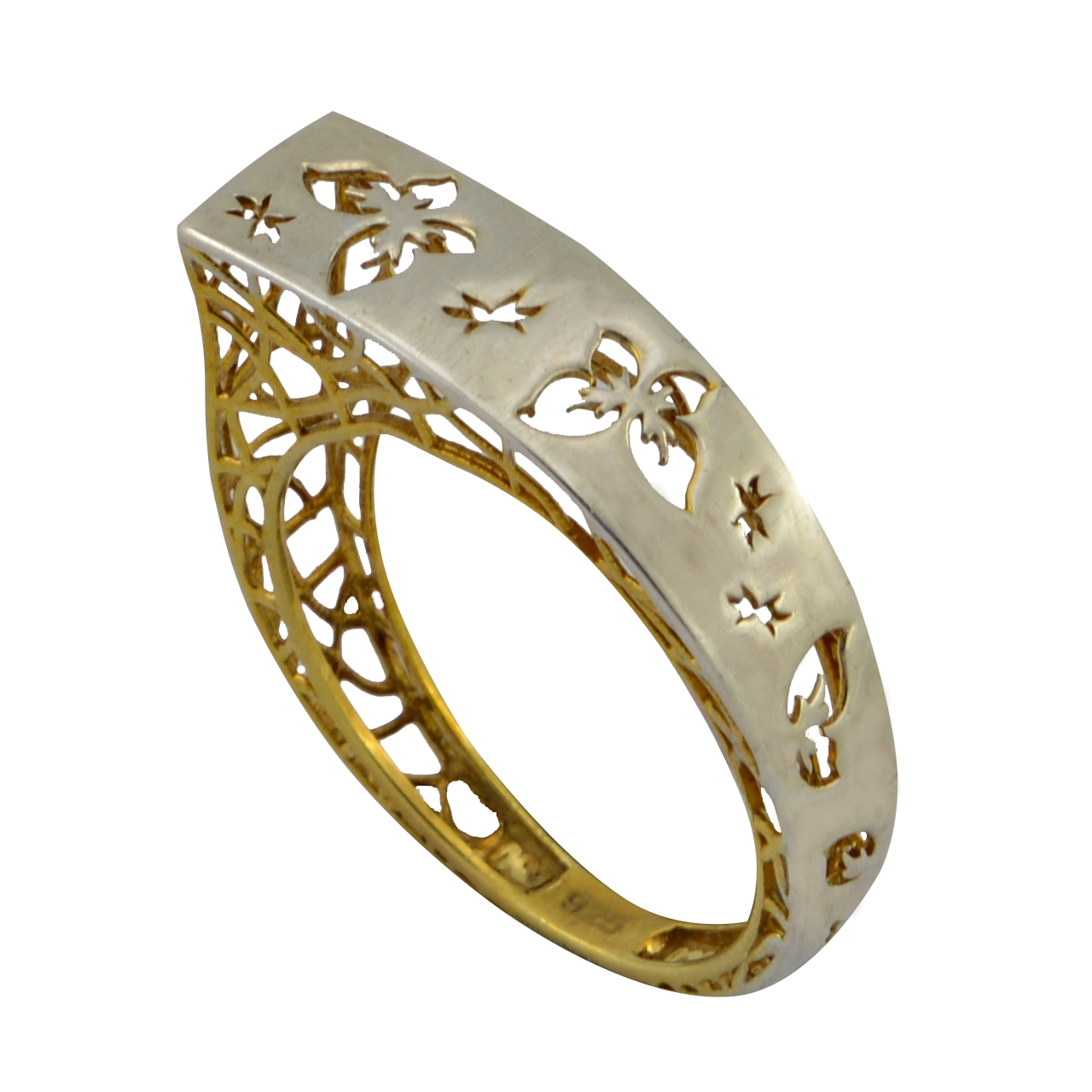 انگشتر نقره زنانه کد 786