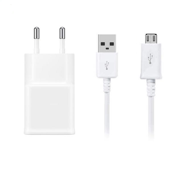 شارژر دیواری مدل ETA-U90EWE به همراه کابل تبدیل microUSB