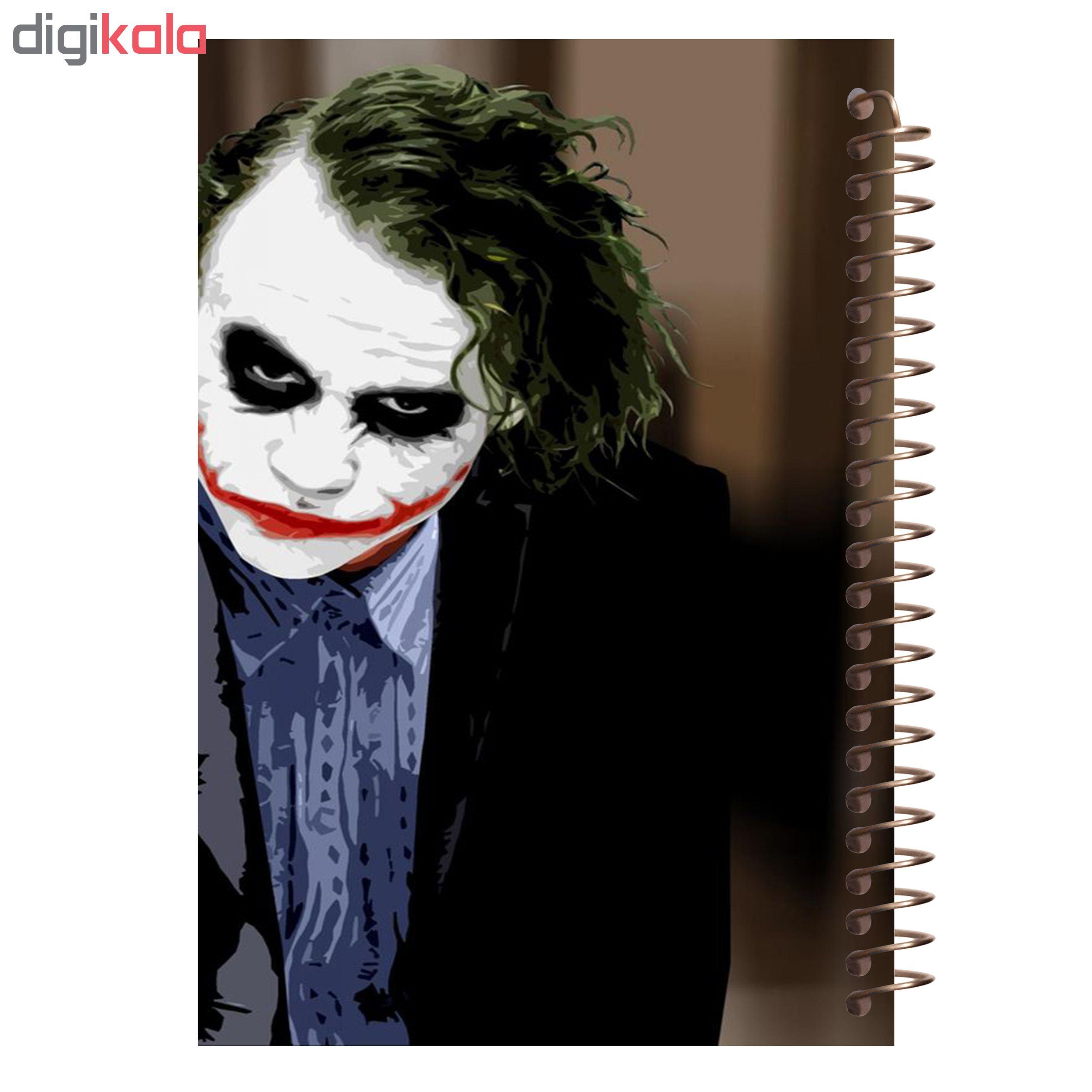 دفتر یادداشت آف تاب شهر طرح جوکر کد 4156