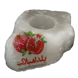 جاشمعی سنگ نمک طرح شب یلدا کد SY04