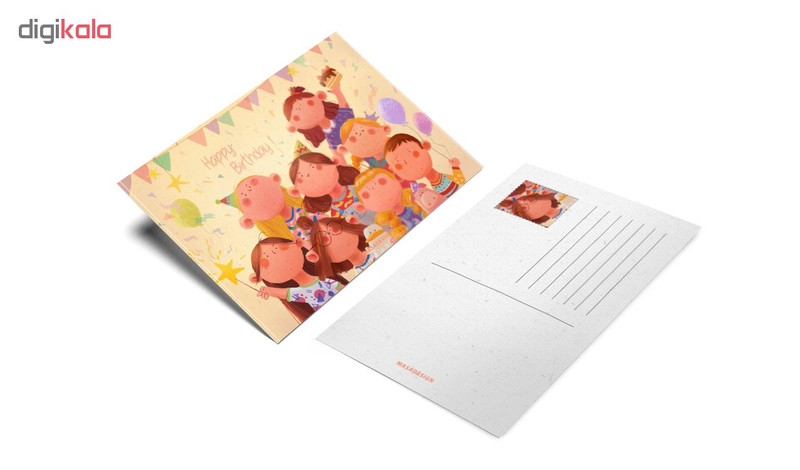 کارت پستال ماسا دیزاین طرح تولد کد postv102