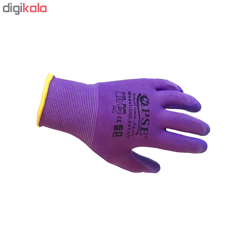 دستکش ایمنی پی اس ای مدل گلستان بسته 24 عددی