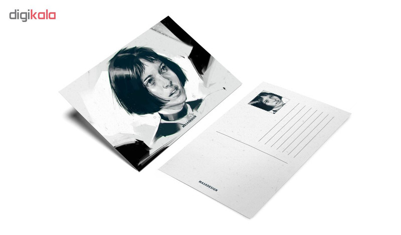کارت پستال ماسا دیزاین طرح ماتیلدا کد postv105