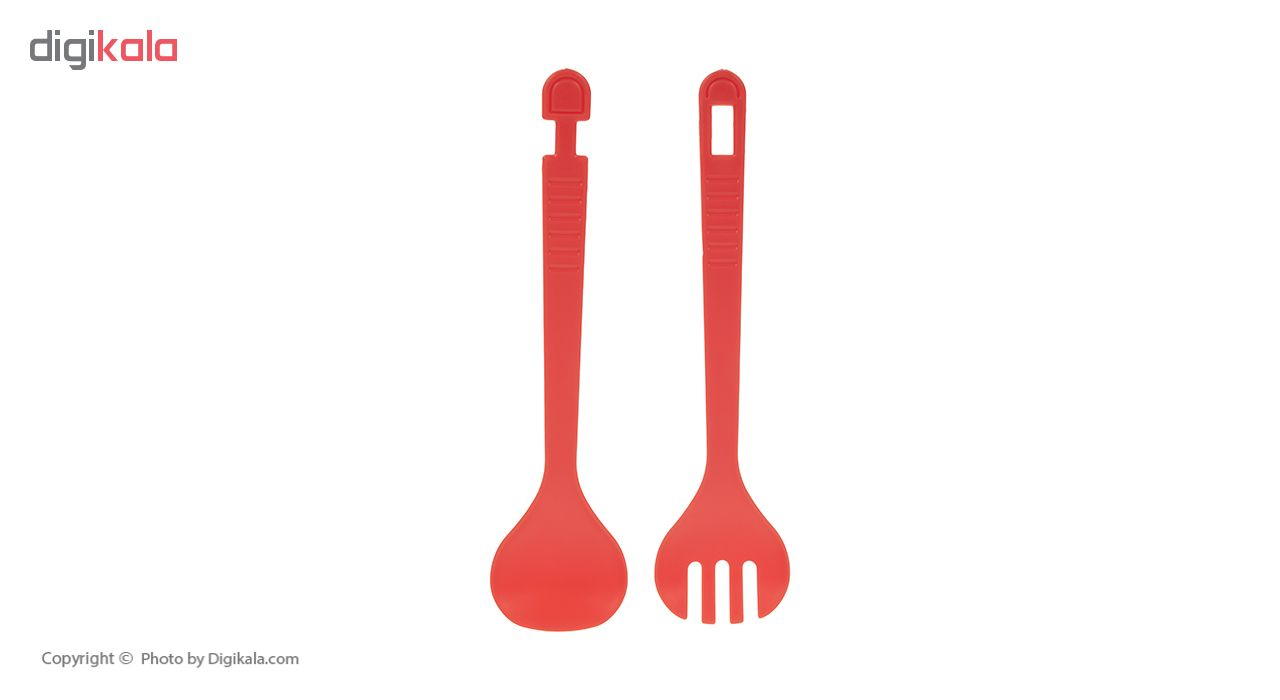 قاشق و چنگال سرو سالاد کد  RBK-CL7